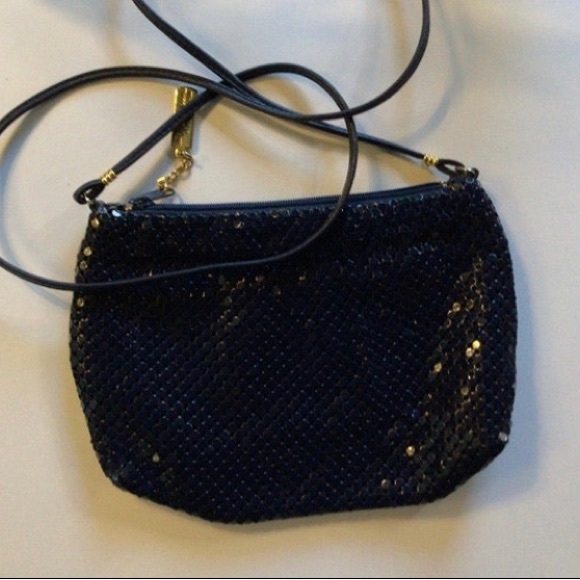 Whiting & Davis Bags Whiting And Davis International Navy Evening